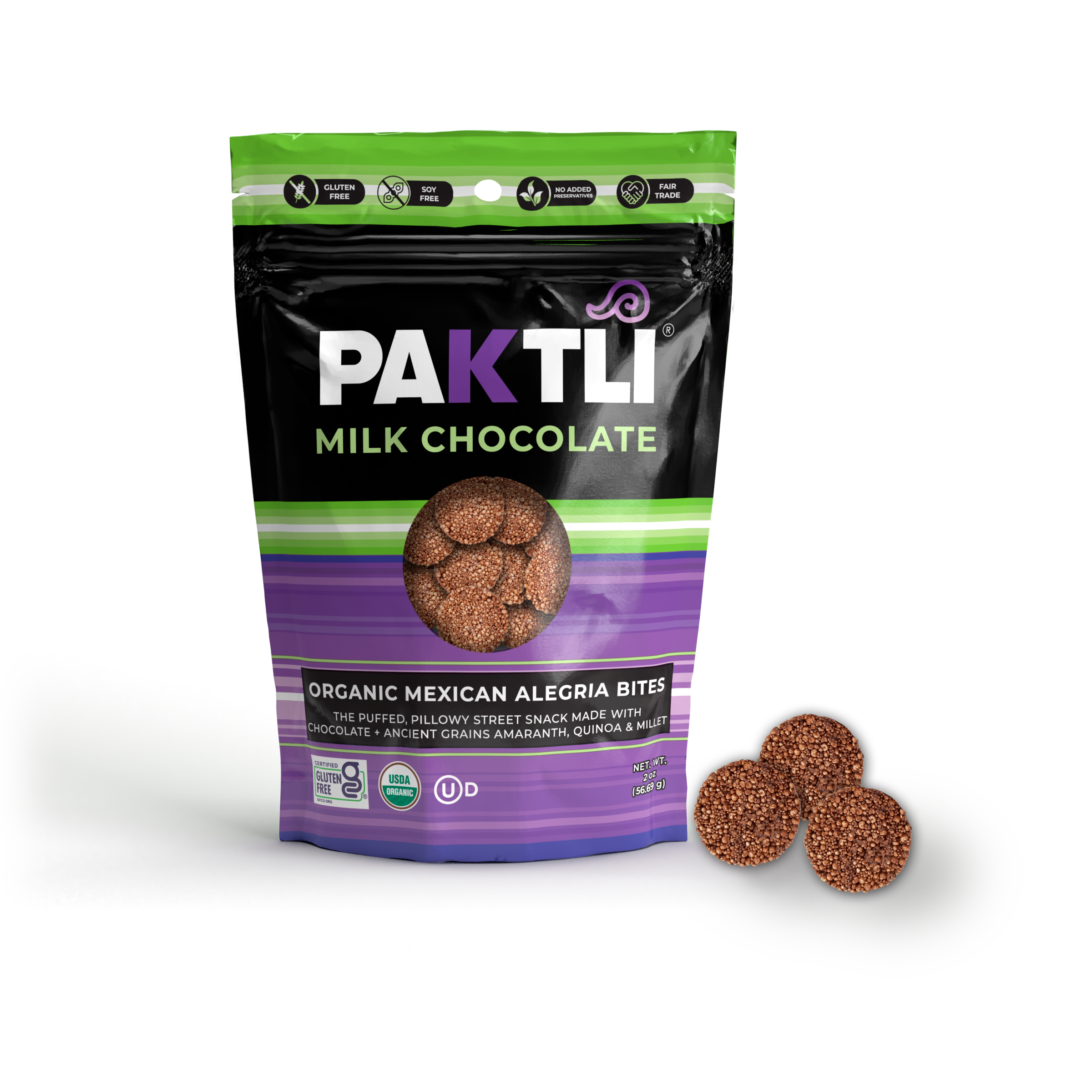 Paktli Foods - Wholesale Chocolate Covered Sweets - NEW Milk Chocolate Mexican Alegria Bites9