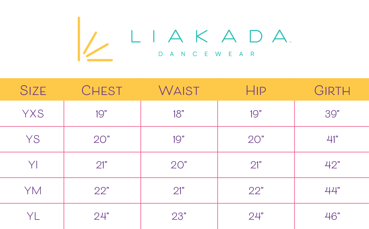 Liakada Dancewear – Großhandel Gymnastikanzug – Kinder – Basic Trikot für Mädchen5
