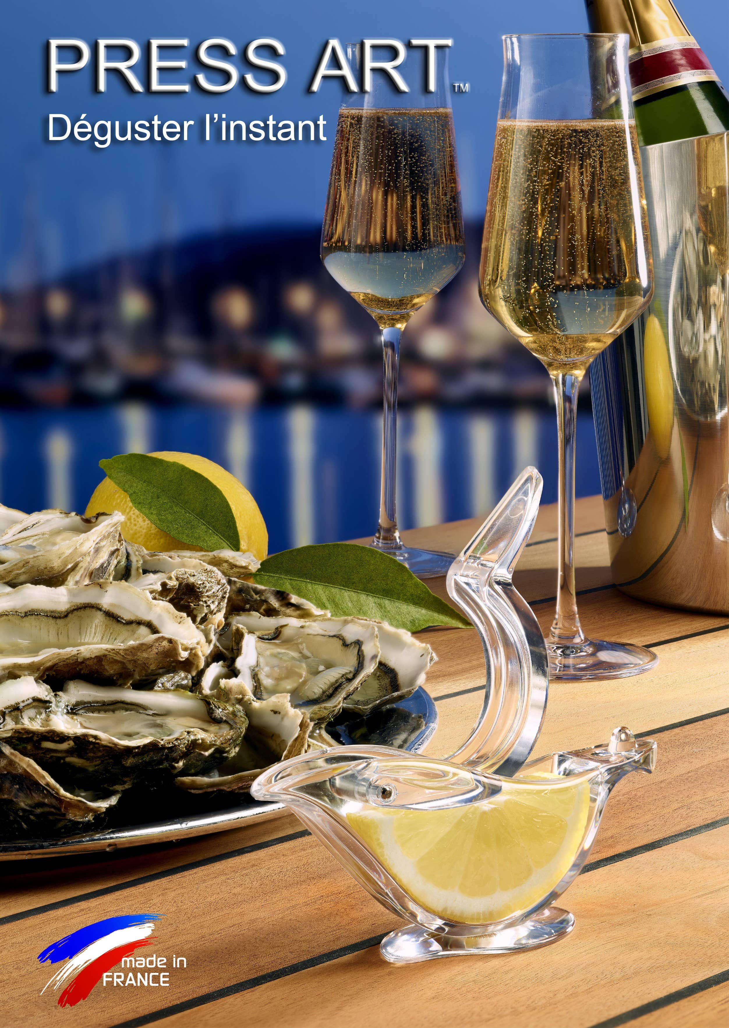 Press Art - Venta al por mayor Exprimidores - Prensa de Limón Press Art - Caja con 2 unidades (idea de regalo)3