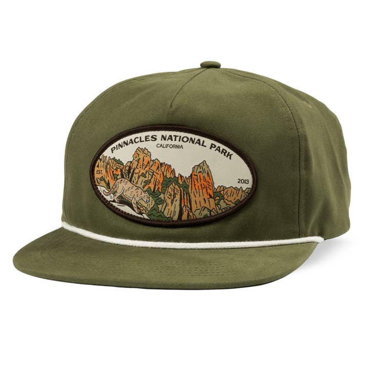 Pinnacles National Park Hat for wholesale by Sendero Provisions Company