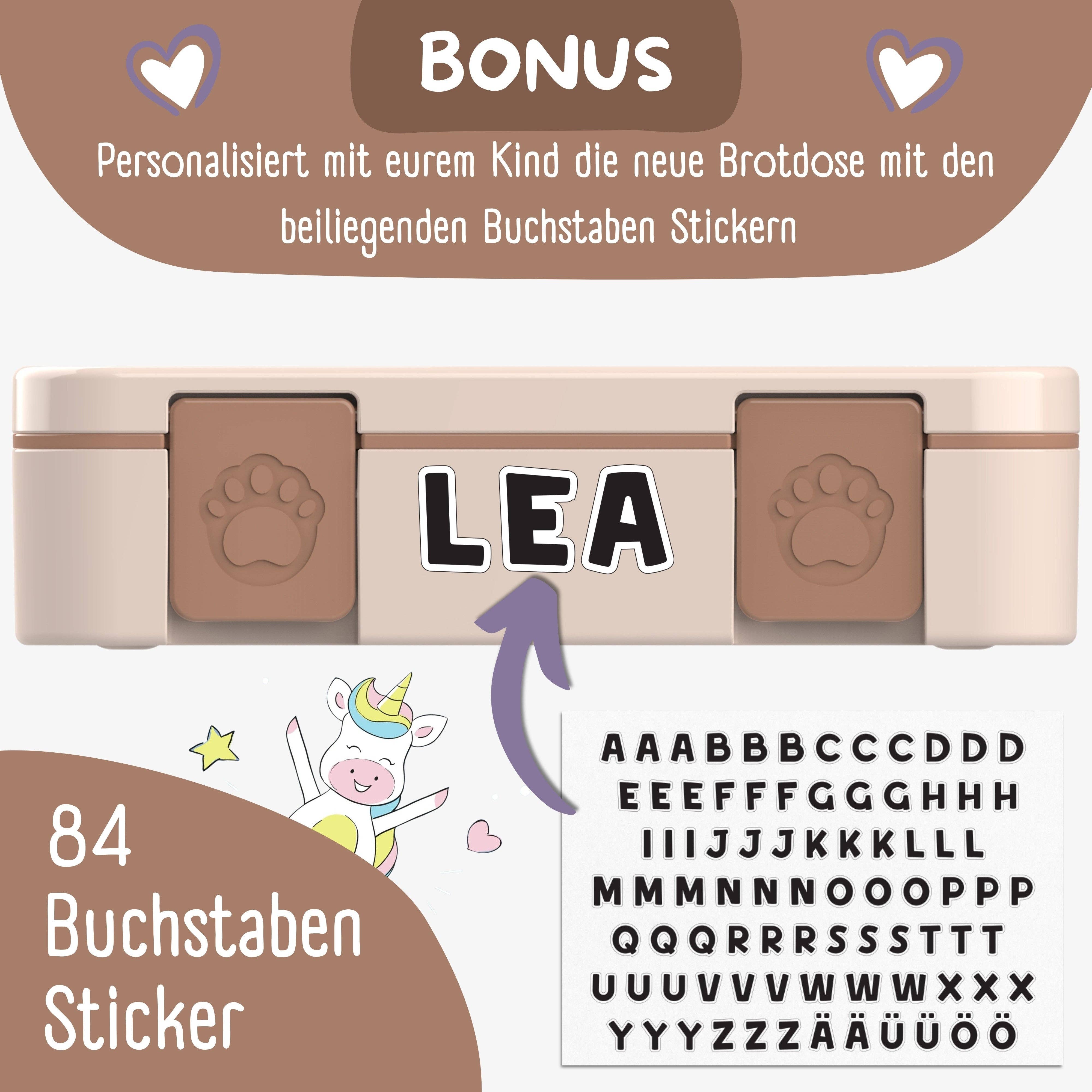 BEARFOOT - Wholesale Lunch Bag/Box - Kids - Lunch box with compartments, lightweight & leak-proof - brown sandwich7