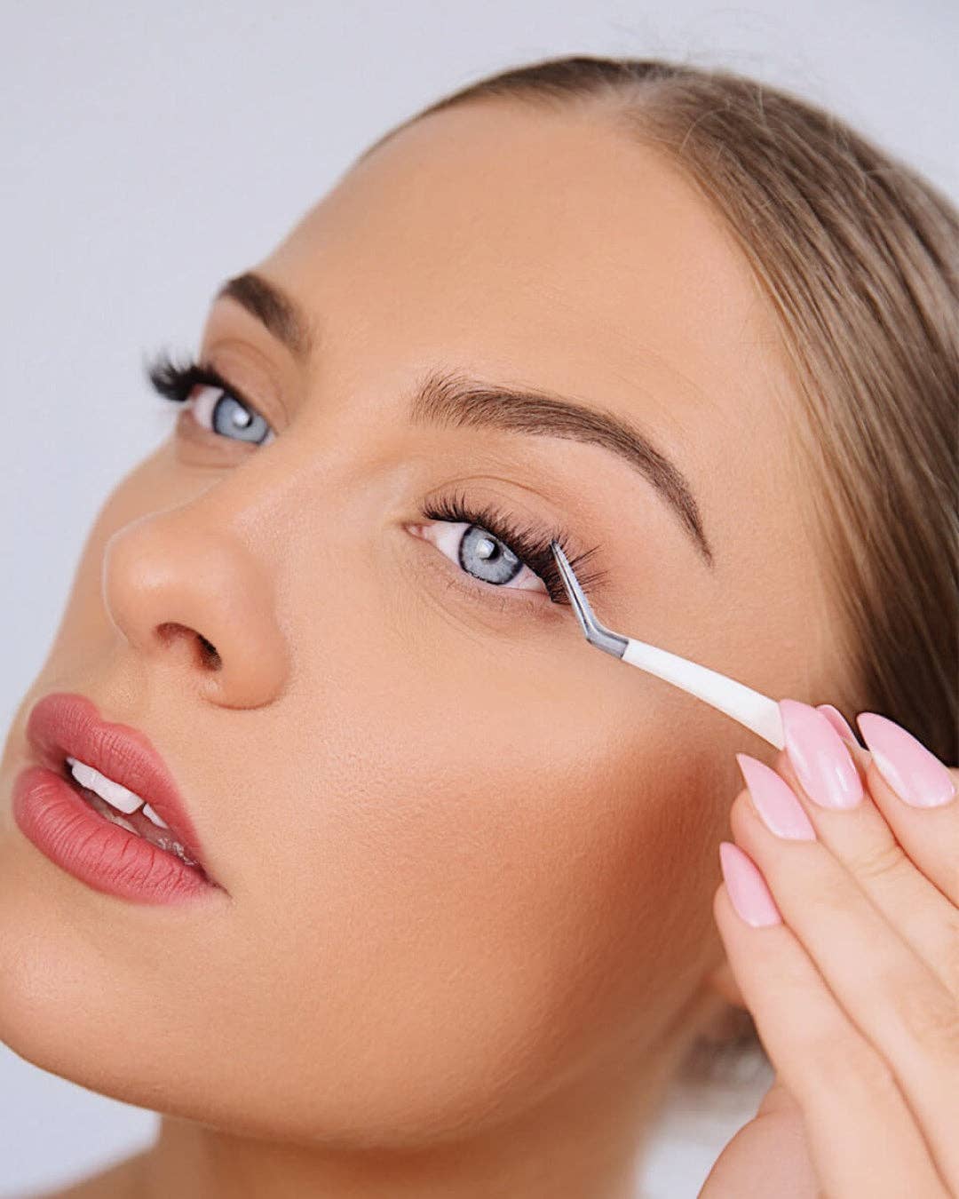 Silly George – Großhandel Pinzetten – Cluster-Wimpernpinzette zum Selbermachen mit Spoolie3