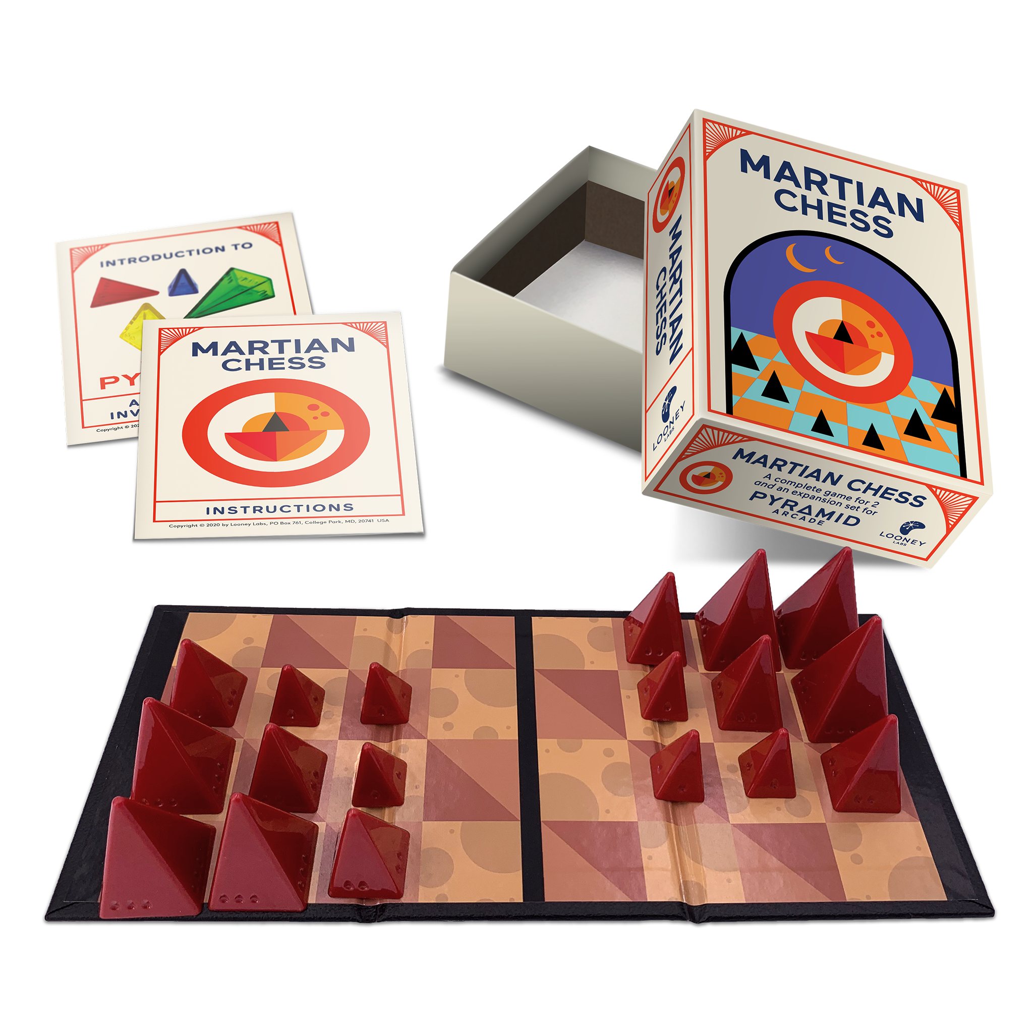 Looney Labs - Wholesale Board Game - Martian Chess1