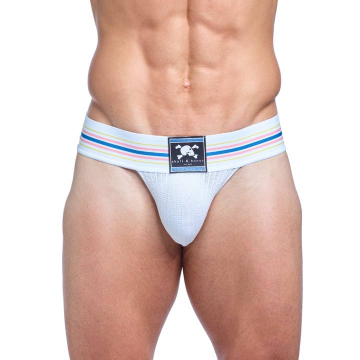 Locker Room Jock White for wholesale by Skull & Bones
