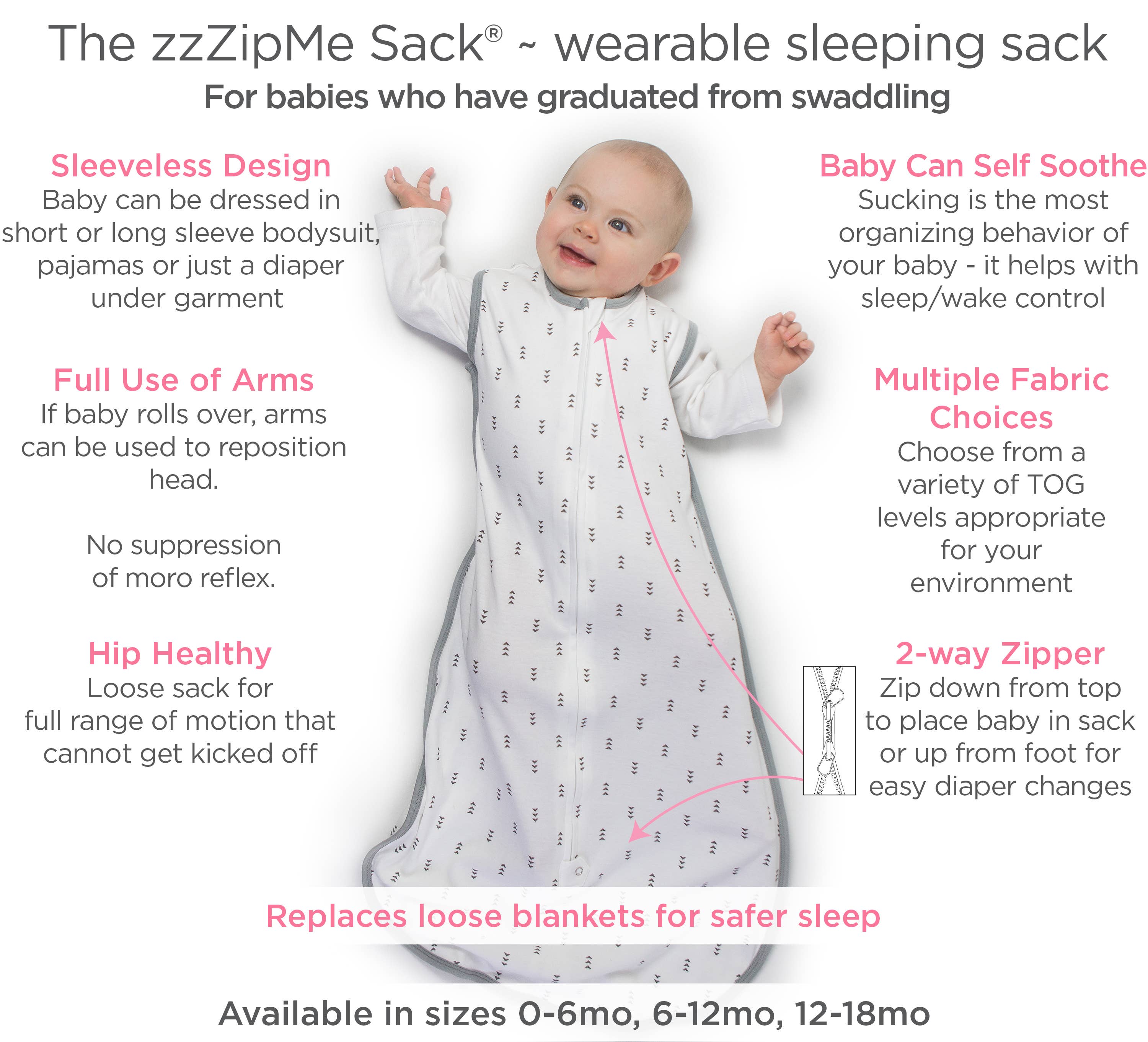 SwaddleDesigns - Wholesale Sleepsack - Baby - Muslin zzZipMe Sack, 2-Way Zip, Mama & Baby Giraffe, Yellow4