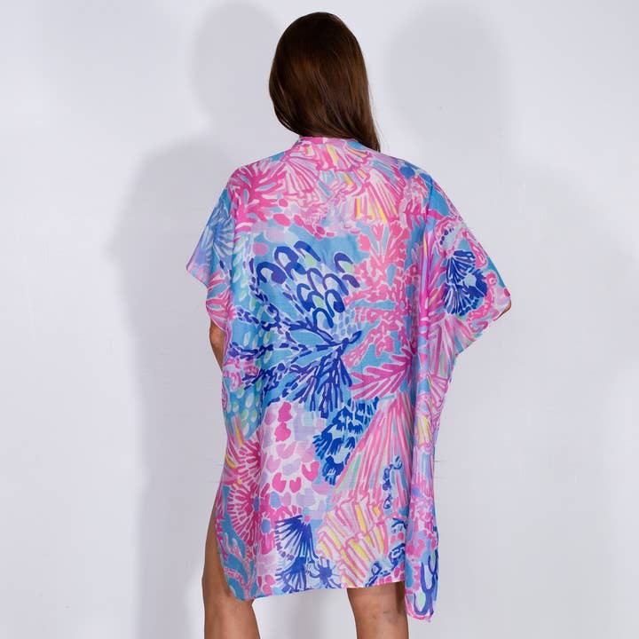 The Royal Standard - Wholesale Swim Cover Up - Women's - Tropical Haven Cover Up Multi One Size