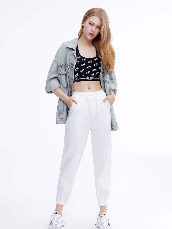 Oversized 'Pearl City' Denim Jacket for wholesale by Urlazh