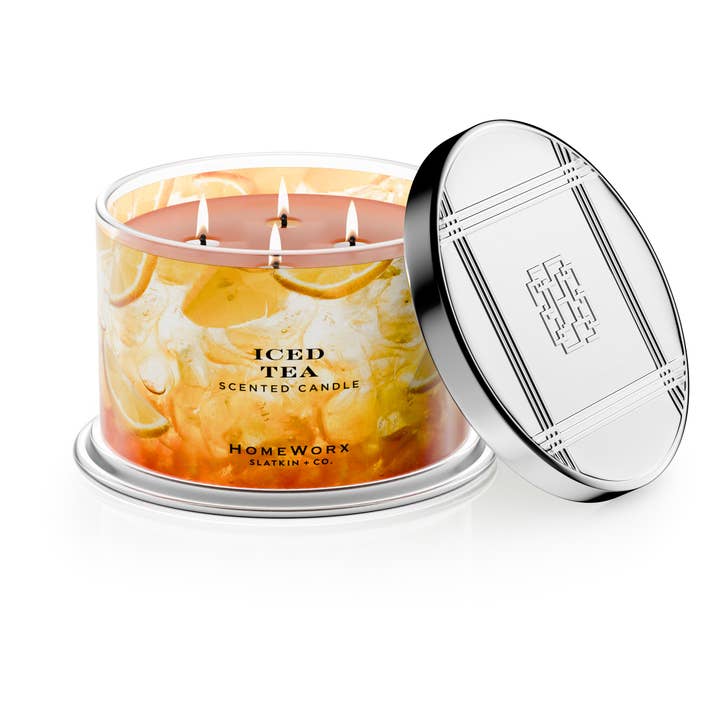Iced Tea 18 oz. 4-Wick Candle for wholesale by HomeWorx by Slatkin + Co.