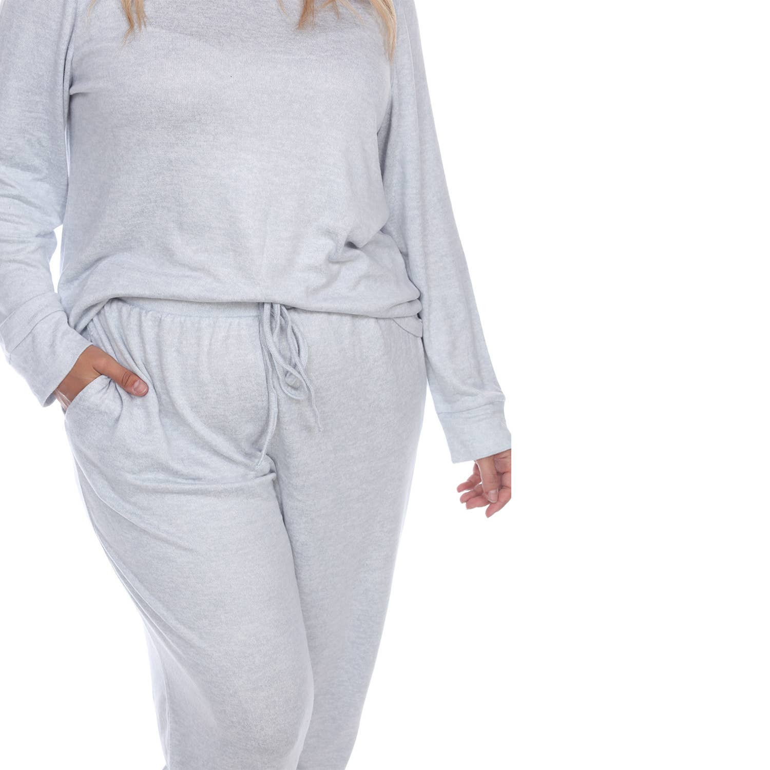 WHITE MARK – Großhandel Loungewear-Set – Damen – 2-teiliges Lounge-Set in Übergröße12