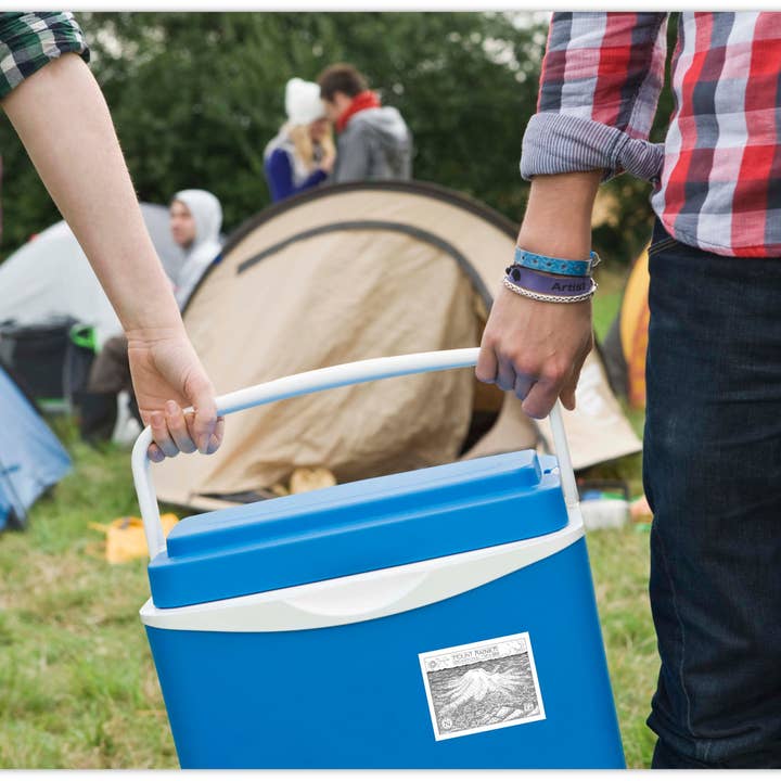 National Park Obsessed LLC - Wholesale Sticker - Mount Rainier National Park Map Sticker10