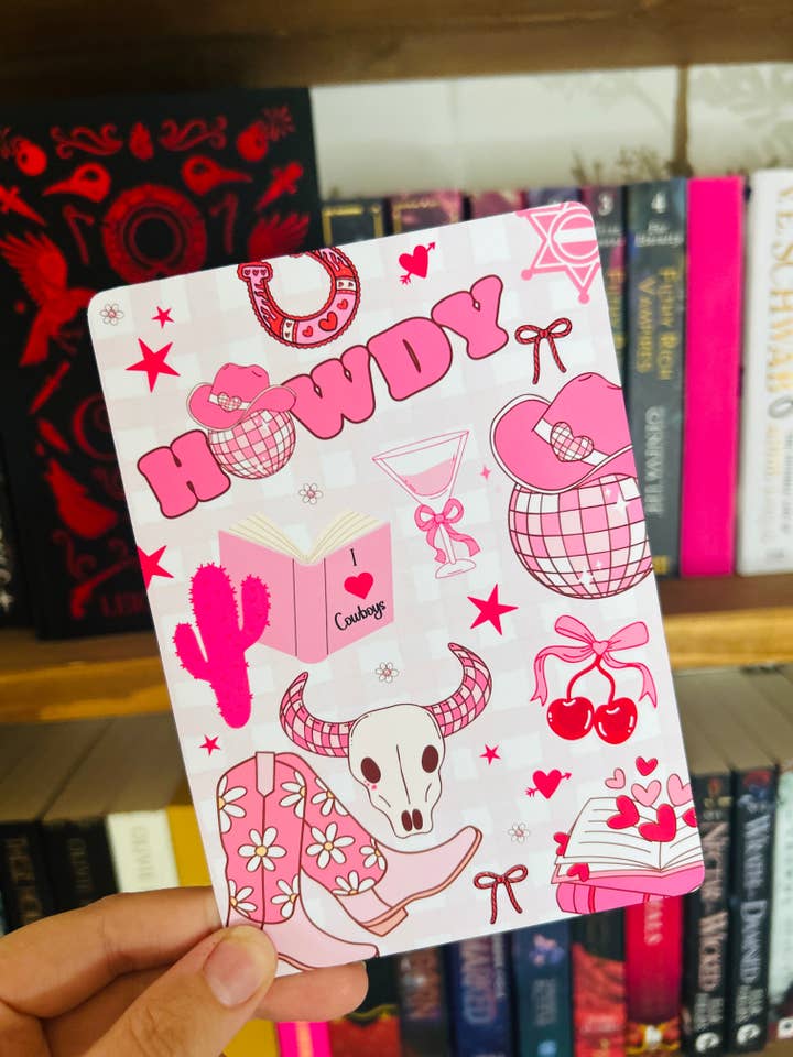 Insert Kindle Cowboy Rose – Recto-Verso, Emballé pour la vente par TheBookShack