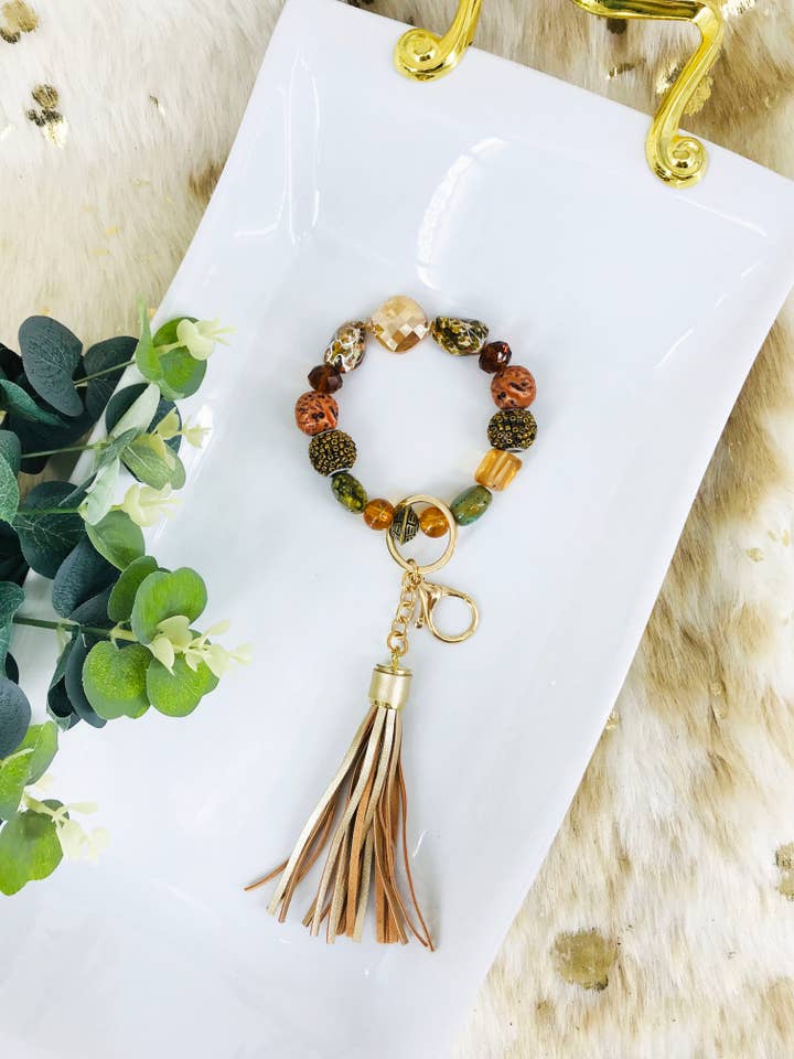 Armband Nyckelring - K271 för wholesale av Magnolia & Peach Jewelry Boutique, LLC