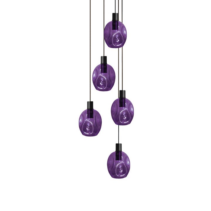 VINGOLF - Purple Metal Cluster Suspensions for wholesale by Tosel Shop