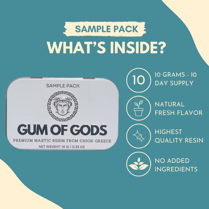 Gum of Gods - Wholesale Chewing Gum - Classic Pack (Sample)3