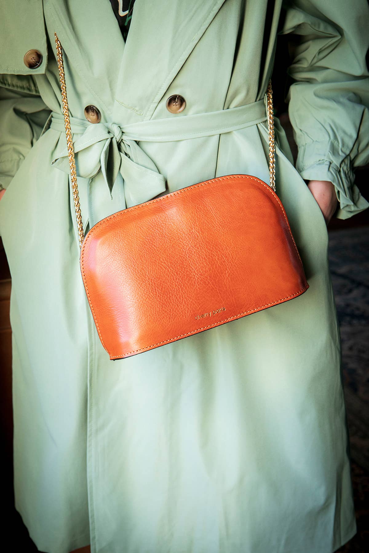 Cherry Paris - Vendita all'ingrosso Borsa a tracolla - Donna - Borsa a tracolla DEBORAH in pelle di vitello - modello 40137