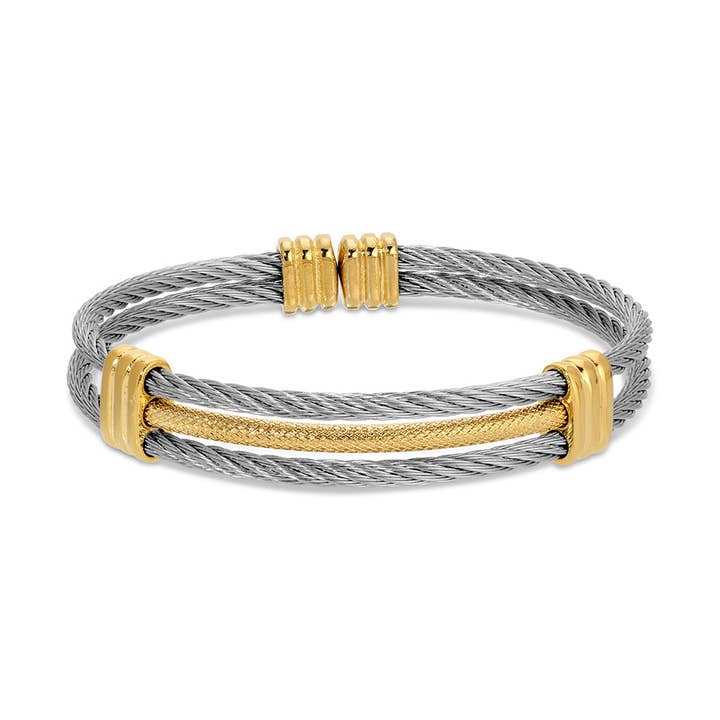 Eye Candy Los Angeles – Engroshandel Smykkesæt – Wolf Head 3-delt armbånd sæt3