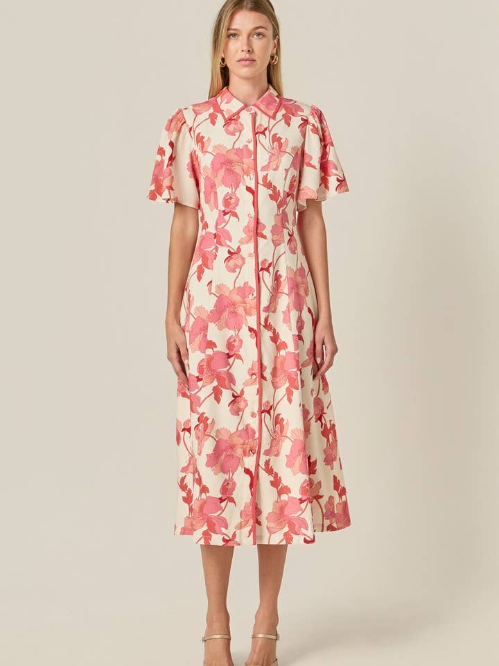 Robe Chemise Mini Ligne A pour la vente par English Factory