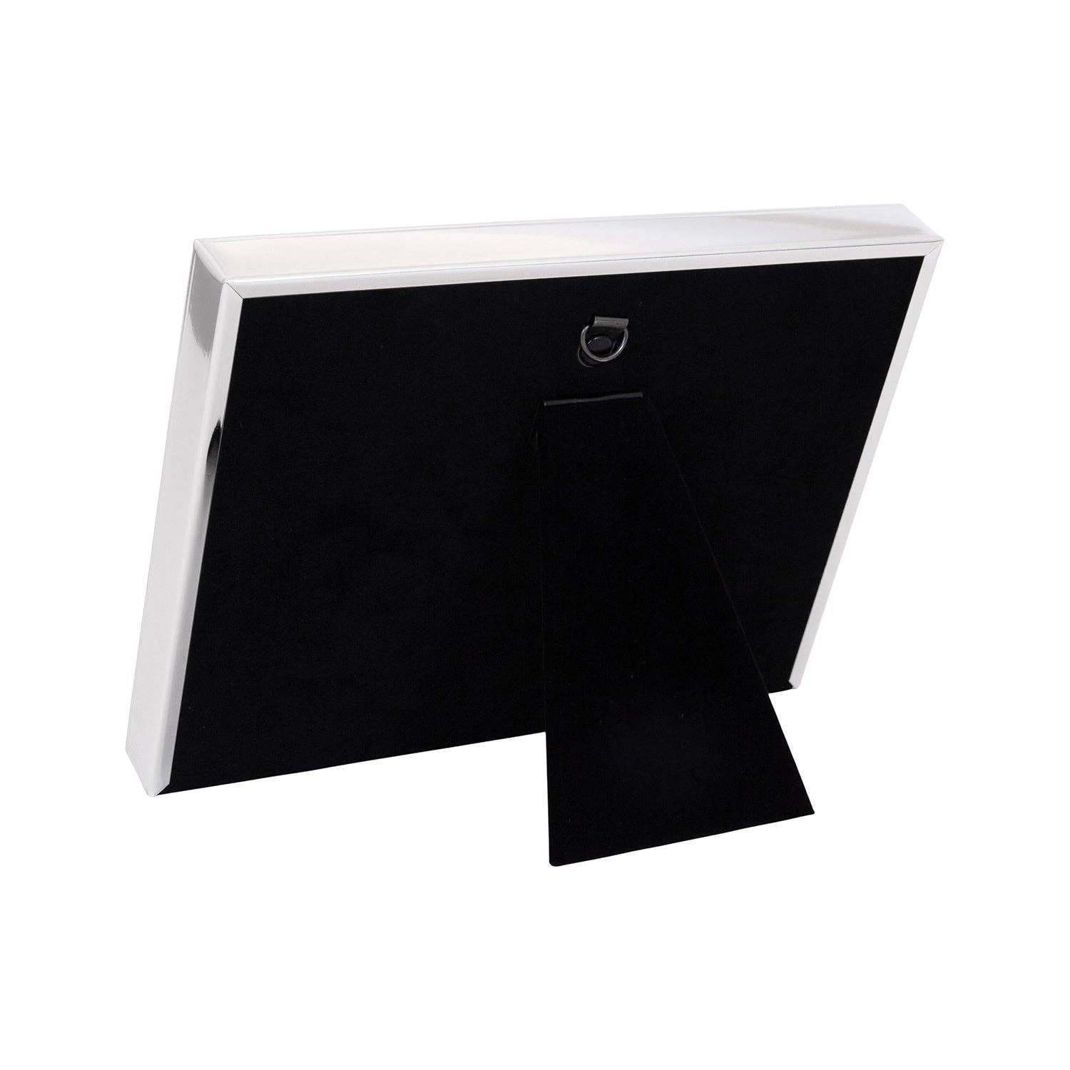 Happy Homewares – wholesale Picture frame – Contemporary Silver Plated Metal Family 4x6 Picture Frame for Wall or Table4