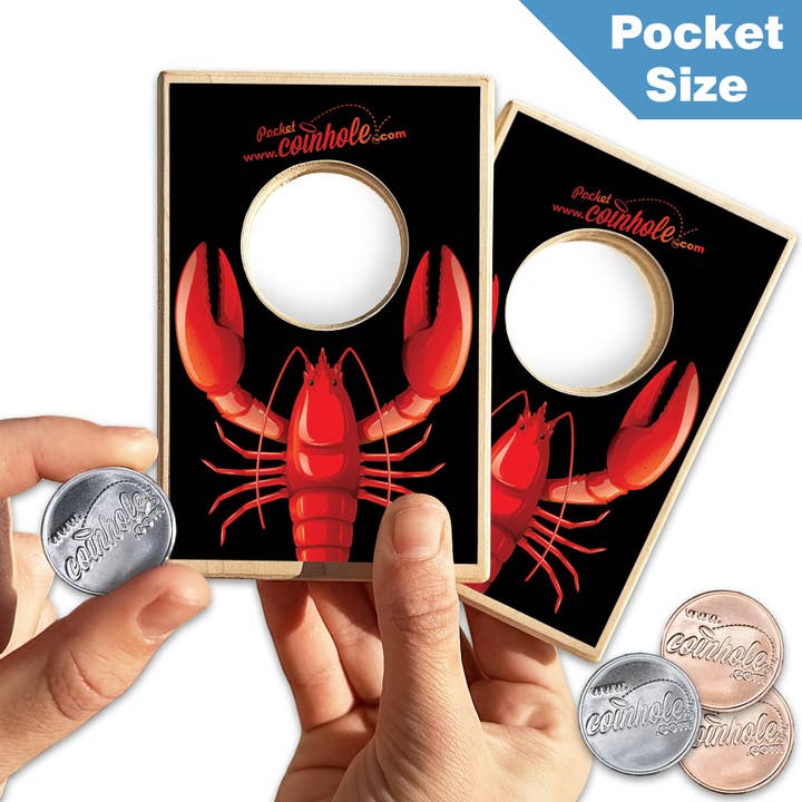 Lobster POCKET Coinhole® for wholesale by Coinhole