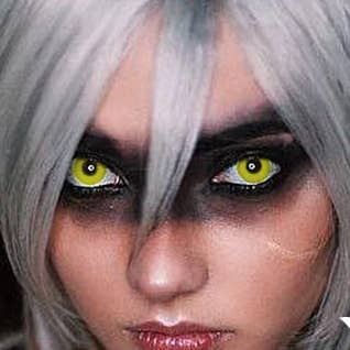Halloween Ring-Gul Cosplay Kontaktlinser för wholesale av ELKLENS