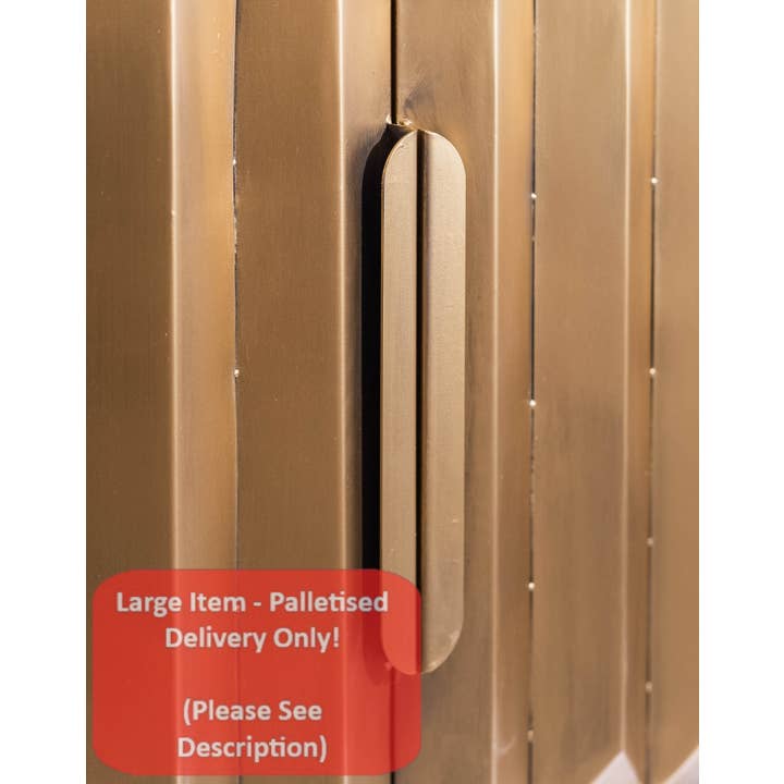 McGowan & Rutherford Ltd - Wholesale Cabinet - Industrial Gold "Fitzgerald" Extra Large Storage Cabinet1