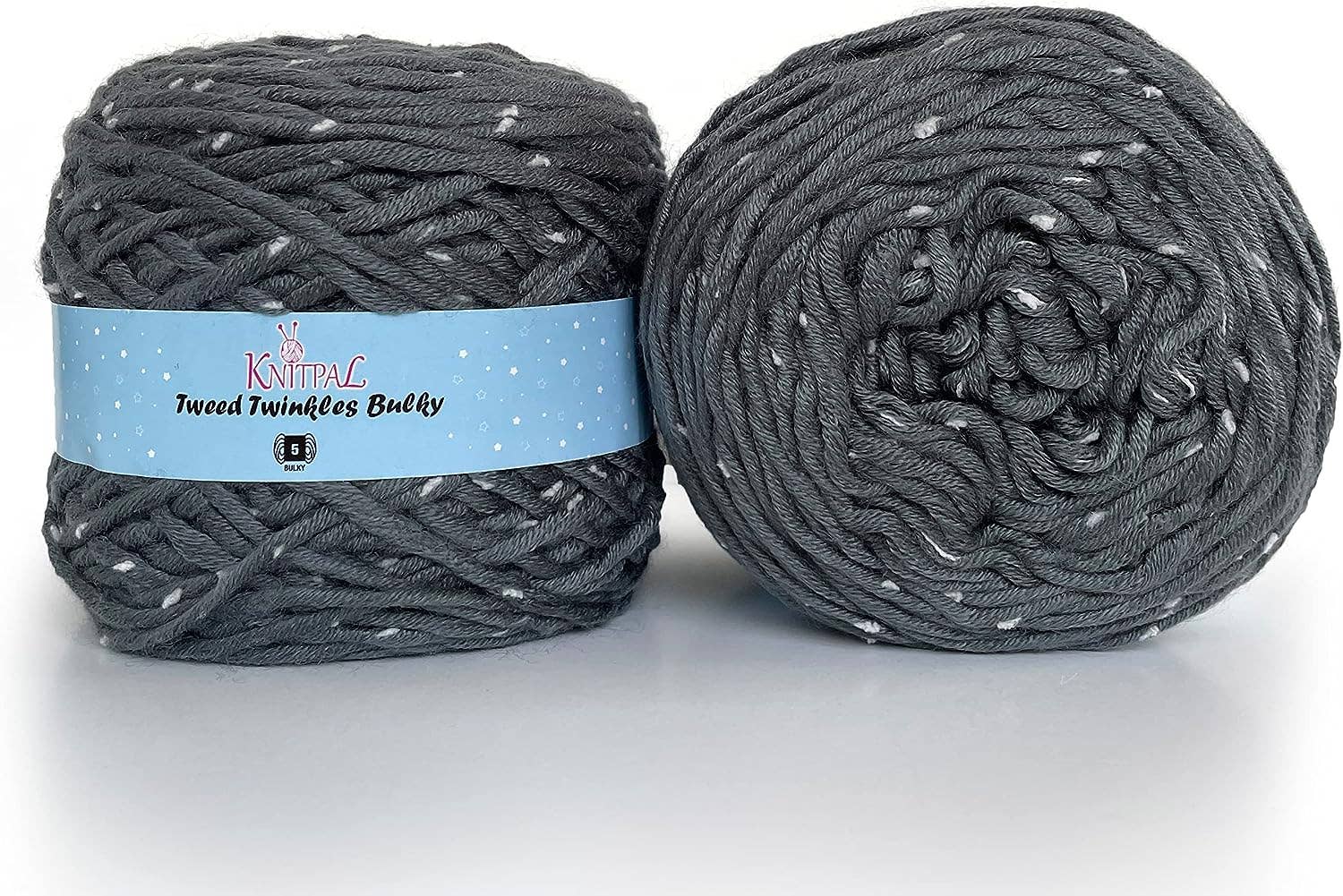KnitPal - Wholesale Yarn - Tweed Twinkles Bulky - Soft Acrylic Blend24