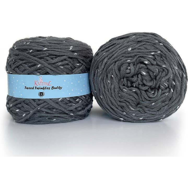 KnitPal - Wholesale Yarn - Tweed Twinkles Bulky - Soft Acrylic Blend24