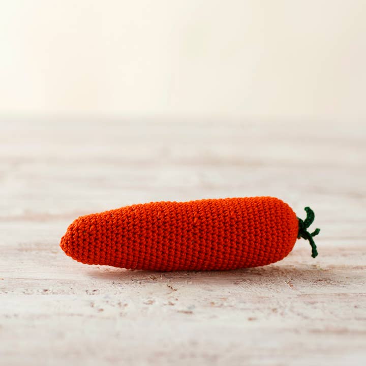 Crochet Carrot Play Food Crochet vegetables Kitchen decor for wholesale by Crochet Pumpkin