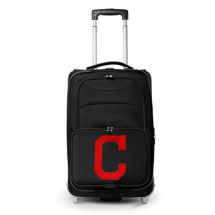 MLB Cleveland Guardians 21" Carry-On Rolling Soft side for wholesale by Mojo Licensing