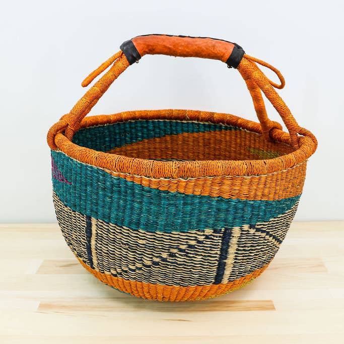 Gitzell FairTrade - Wholesale Basket - Market Basket/ Bolga Basket6