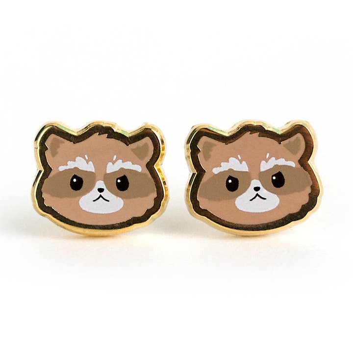 Tvättbjörn Örhängen för wholesale av LuxCups Creative