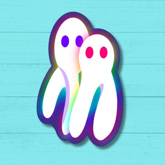 Fresno Nightwalker Cryptid Vinyl Sticker voor wholesale door The Frog Shop