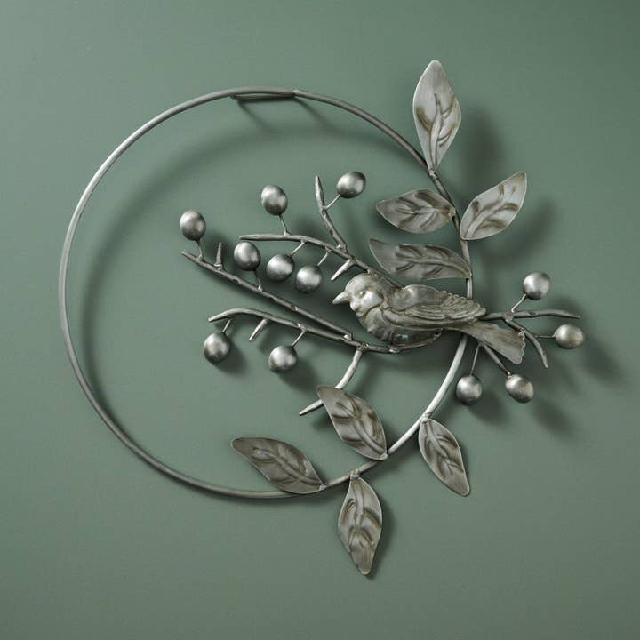 Peace Dove Iron Wreath for wholesale by Ten Thousand Villages