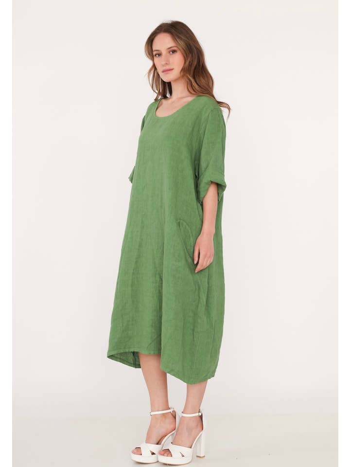 LINEN & COTTON HOUSE – Engroshandel Kjole - Dame – Linnedkjole 167 Forårs- og Sommerkøb36