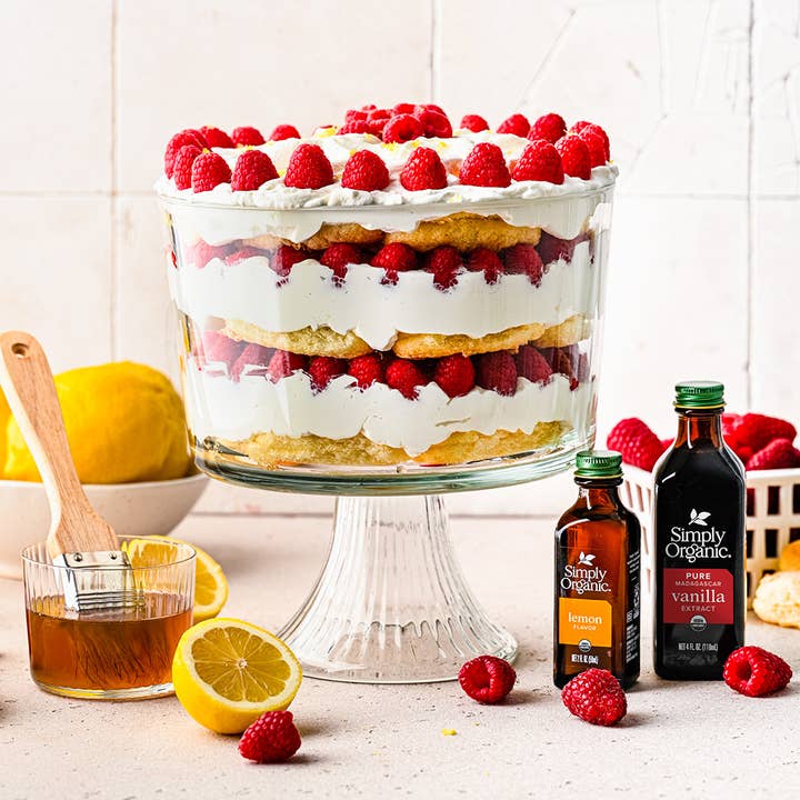 Simply Organic - Wholesale Flavored Syrup - Lemon Flavor, Certified Organic, Kosher, 2 Fl Oz1