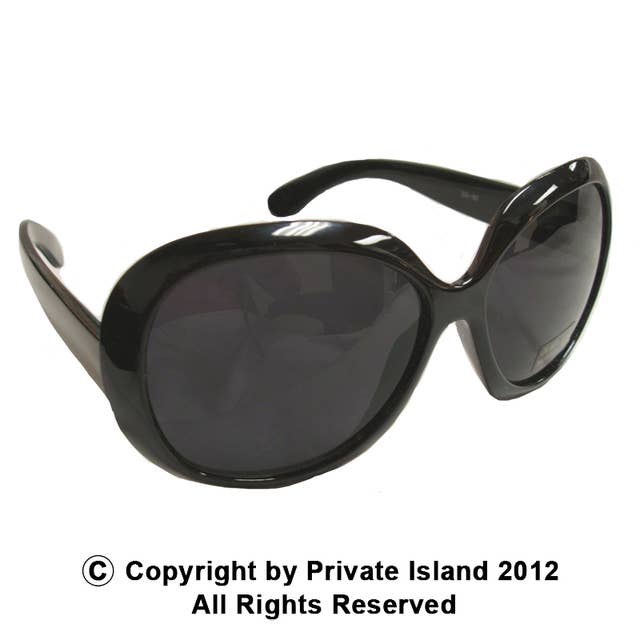LOT DE 12 LUNETTES DE SOLEIL OVERSIZE JACKIE pour la vente par Private Island Party