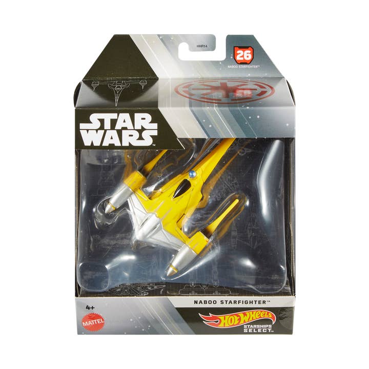Toysmith - Wholesale Toy Car/Truck - Kids - Mattel Hot Wheels Star Wars Select Starships