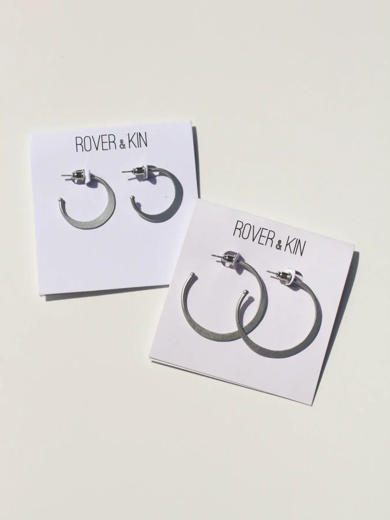 Rover & Kin - Wholesale Hoop Earrings - Hammered Hoops7