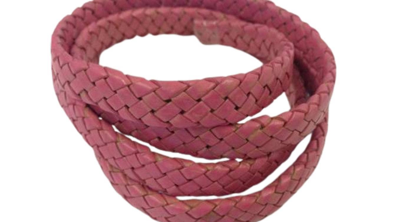 Sun Enterprises B.V. - Vendita all'ingrosso Attrezzature per lavoretti e fai da te - Corde Intrecciate Oval Regaliz - SE-PB-Rosa0