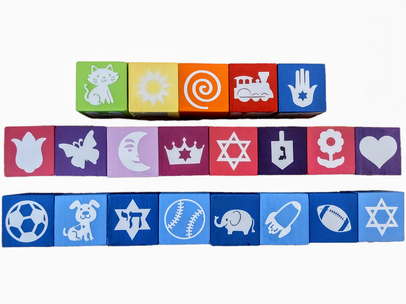 Eclectic Judaica - Wholesale Menorah - Personalized Name Menorahs2