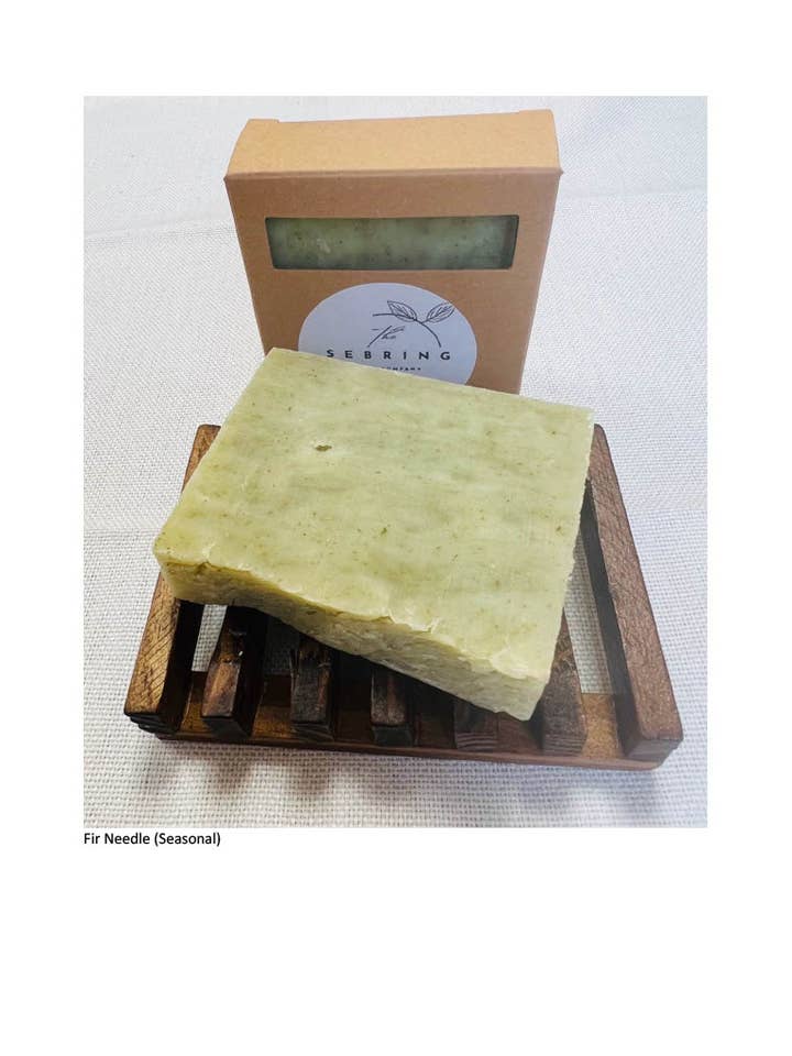 Fir Needle Bar Soap for wholesale by The Sebring Soap Company