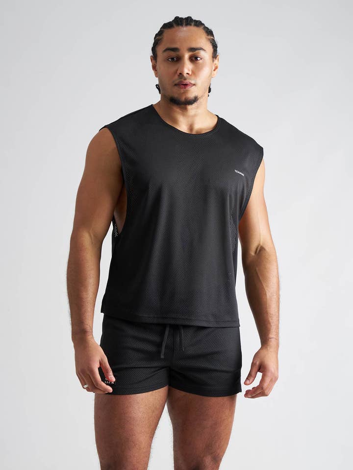 Regata de Malha S.S.C. - Preta por atacado de TEAMM8