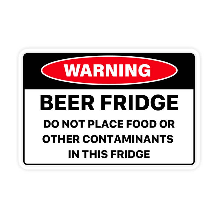 Beer Fridge Stickers, Beer Stickers, Funny Warning Sticker, Meme Sticker, Waterproof Vinyl Sticker For Waterbottle, Laptop and Refrigerator and other Purchase Wholesale four crowns beer. Free Returns & Net 60 Terms on Faire trending on Faire.