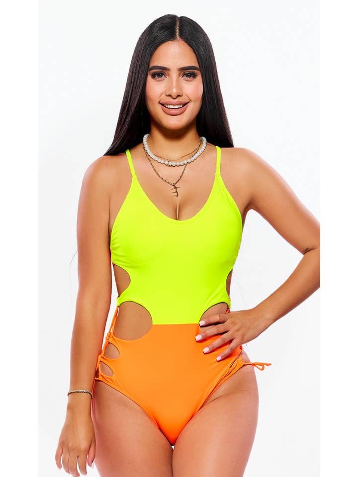 REEBEES - Wholesale One Piece Swimsuit - Women's - One Piece Swimsuit - HT4096