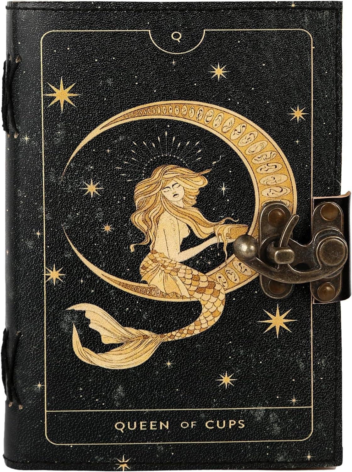 Tuzech Leather – wholesale Journal och dagbok – TUZECH läderklätt anteckningsbok med grimoirestil och ojämna kanter för män och kvinnor81