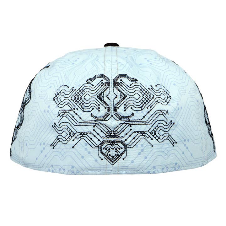 Digital Migration Green Fitted Hat for wholesale on Faire2