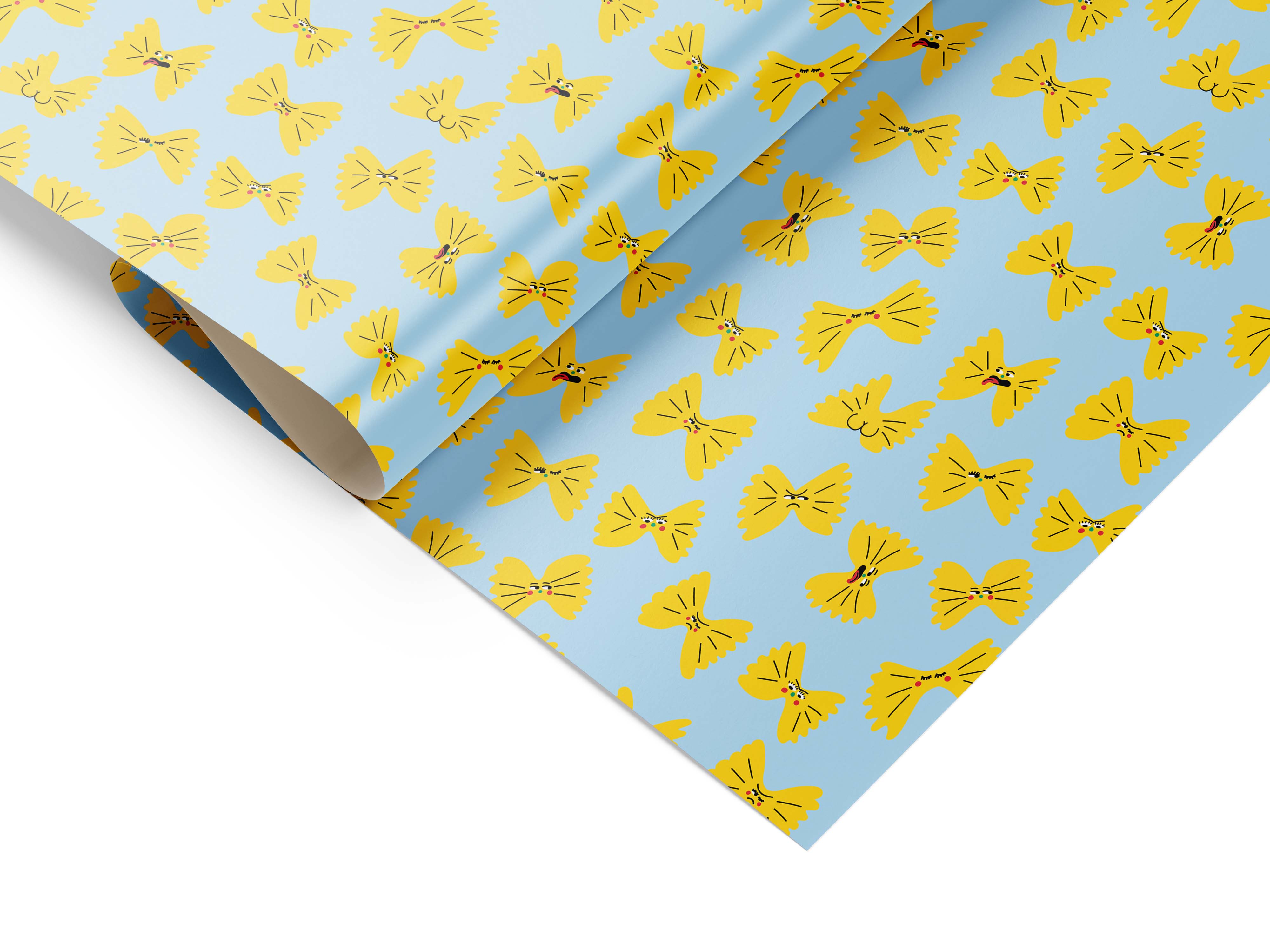 Eat the Moon | Greeting cards and stationery – wholesale Wrapping paper roll – Gift wrap - Oh! pasta 0