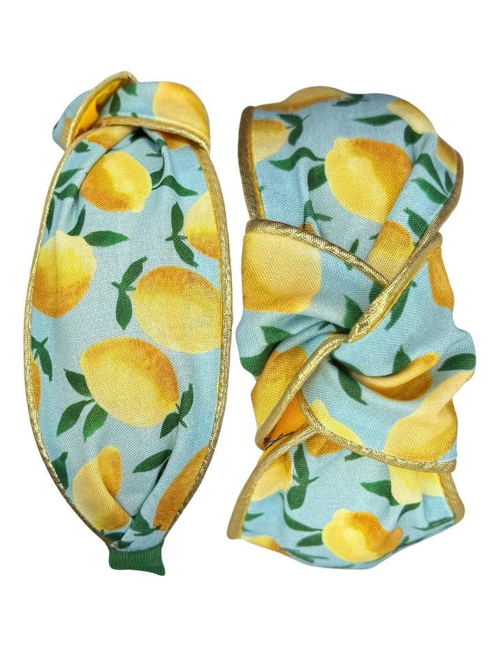 Bright Lemon With Gold Piping for wholesale by Pretty Happies
