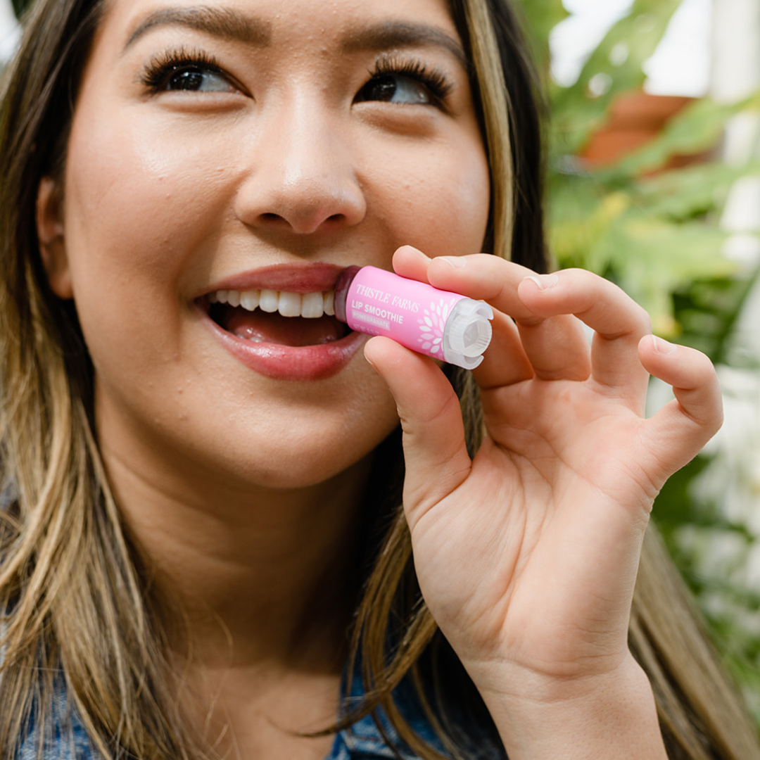 Thistle Farms - Vente Baumes à lèvres - Smoothie pour les lèvres à la grenade | Hydratation en profondeur, lanoline2