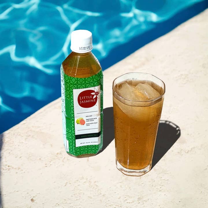 Arroyo Kitchen by Little Jasmine - Wholesale Iced Tea - Guava Green Tea - 16.9 fl oz - Fruit Tea RTD Beverage2